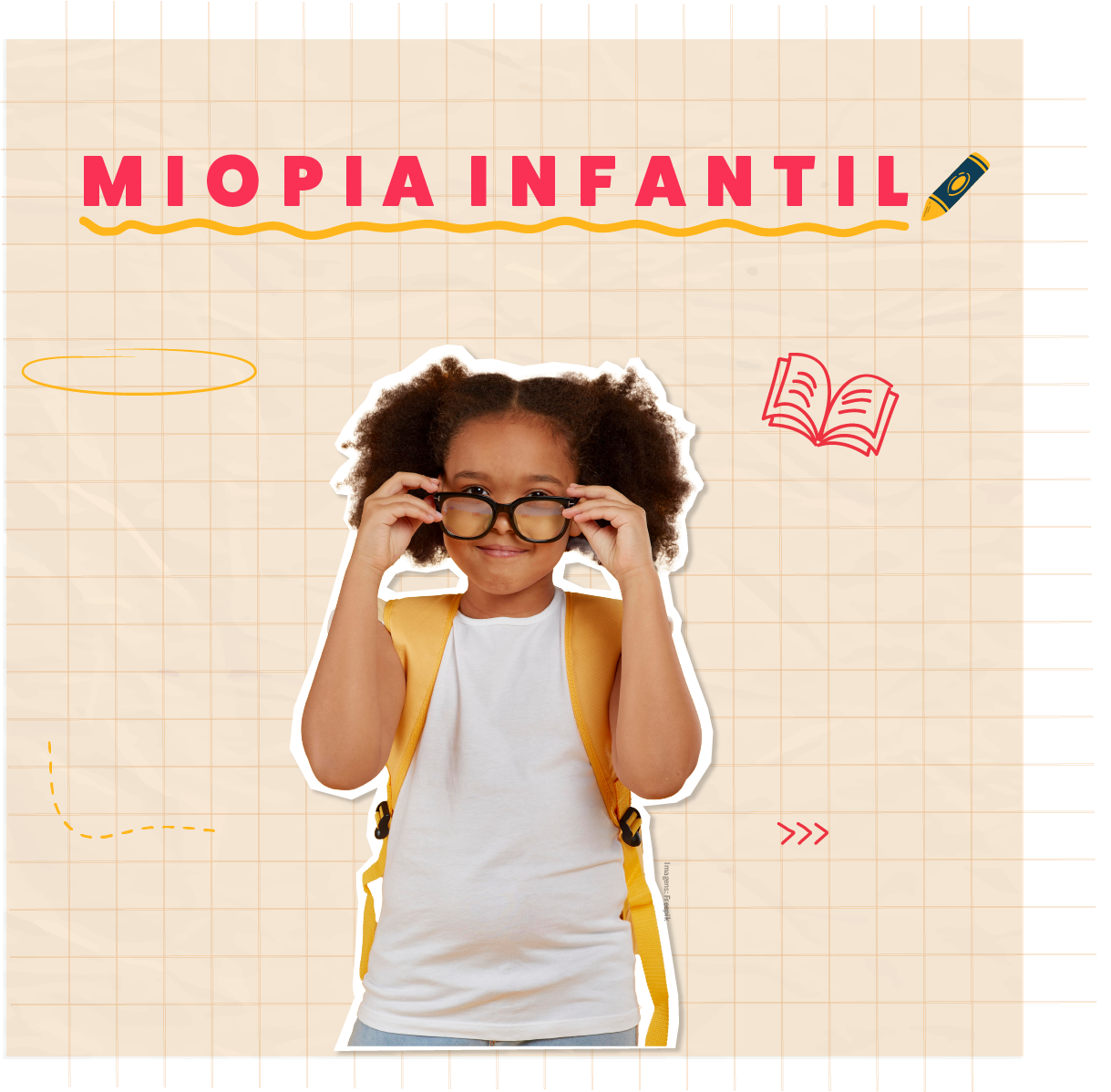 Miopia na infância: pais e professores precisam ter atenção