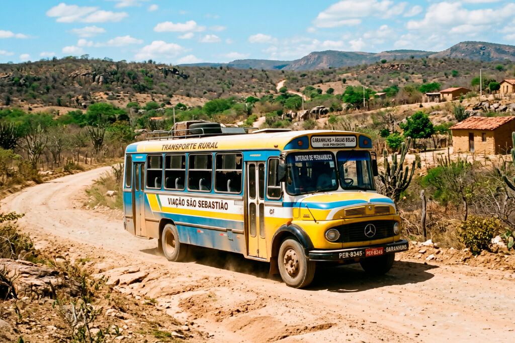 Recomendação pede mapeamento do transporte rural de Caruaru